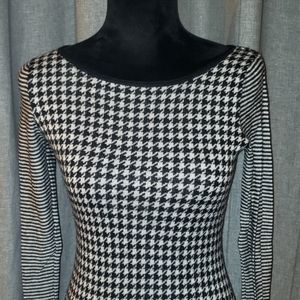 Express Houndstooth Sweater